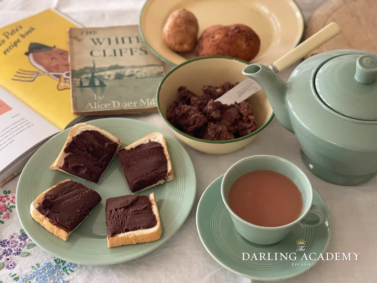 Wartime Mock Recipes Chocolate