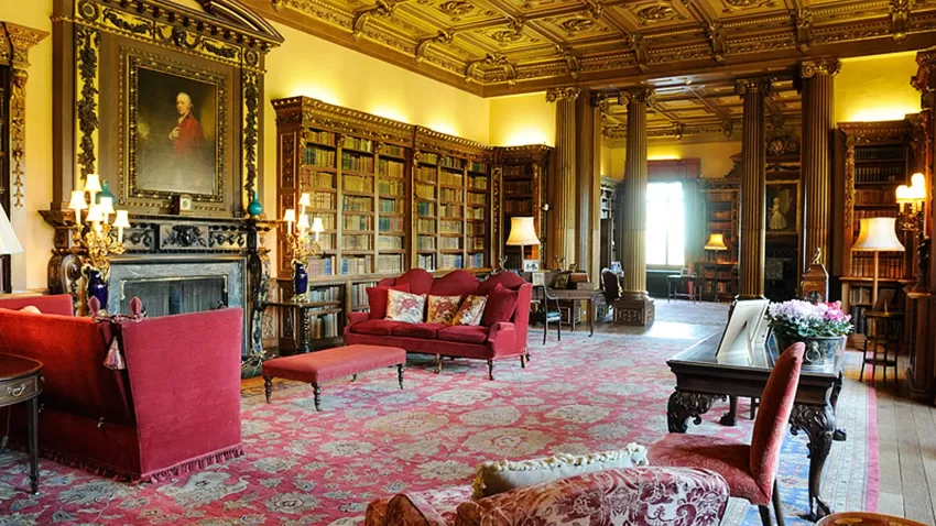 Highclere Castle Library