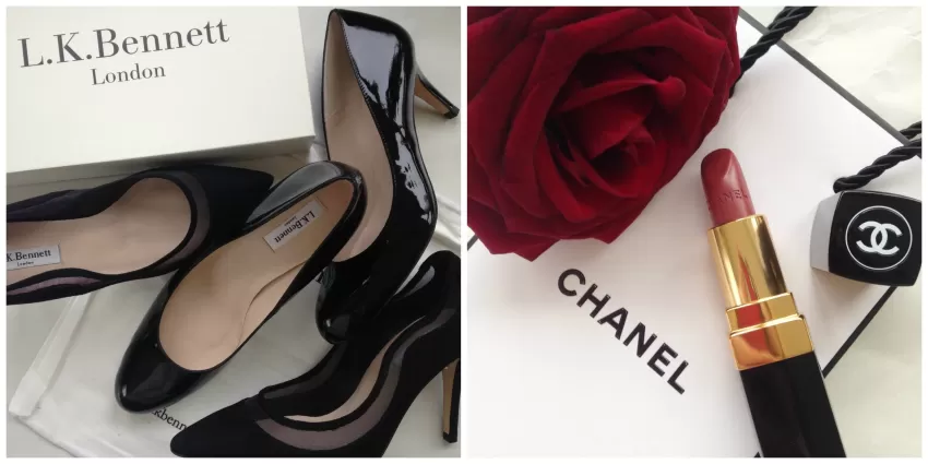 CHANEL, Other, Chanel Shoe Box With Dust Bags And Ribbon With Flower