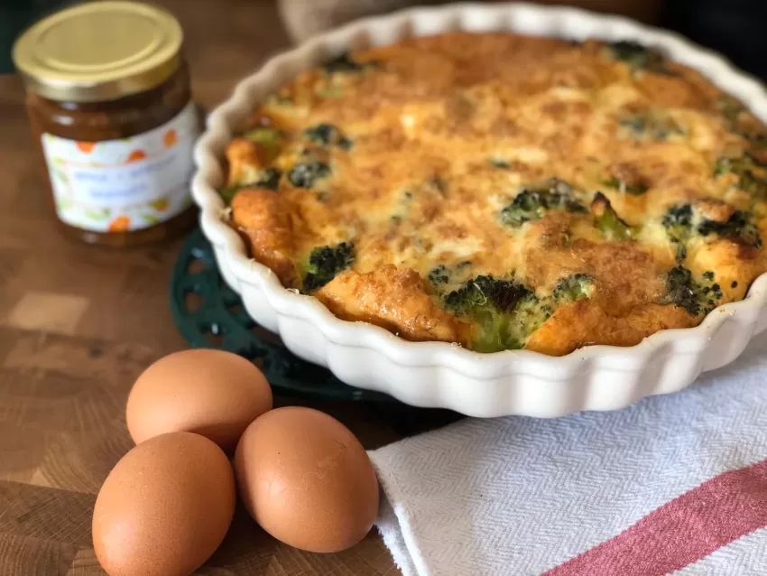 Crustless quiche recipe