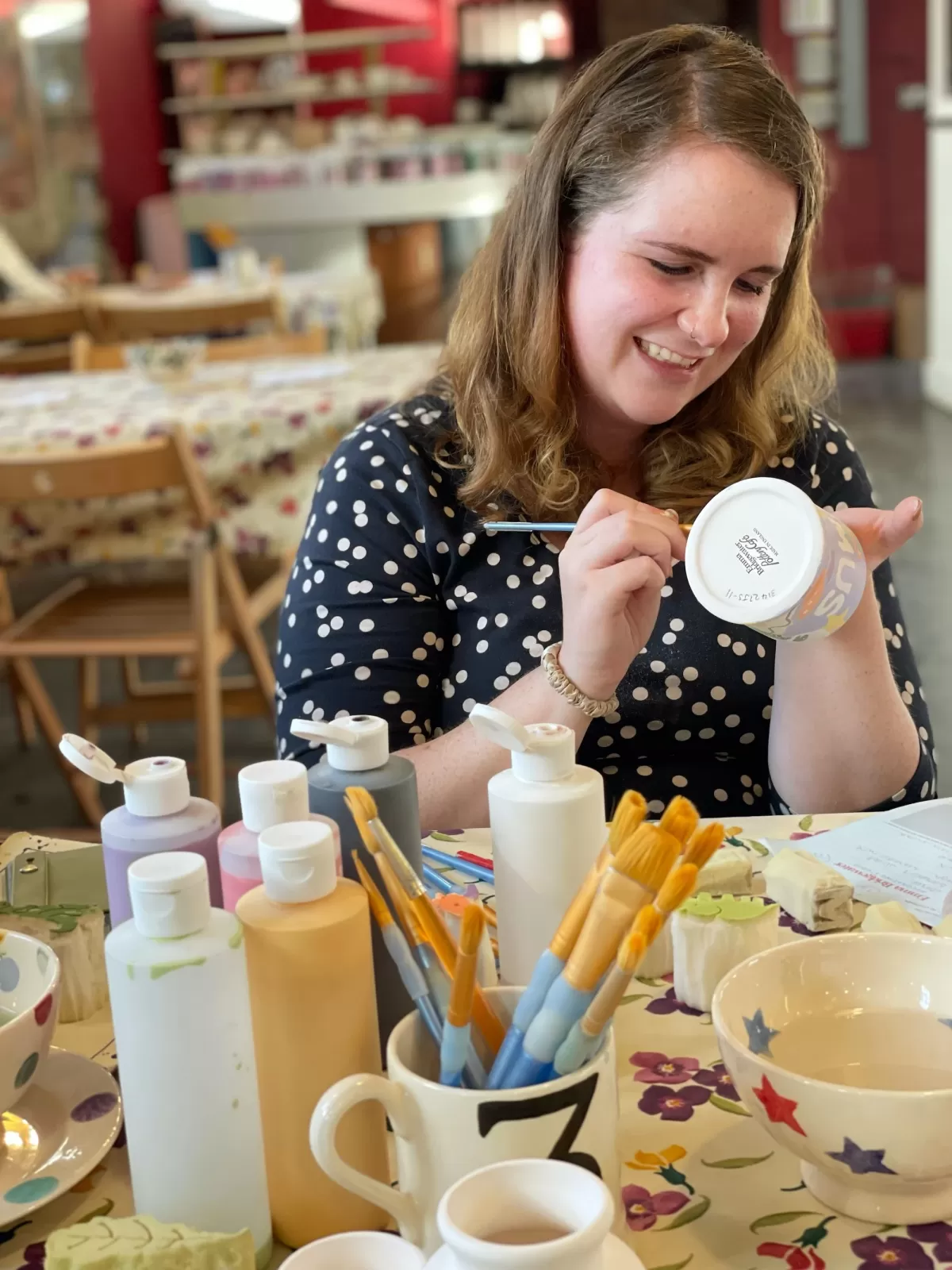 Paint your own Emma Bridgewater pottery