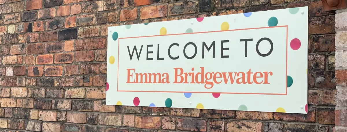 Emma Bridgwater visit blog review