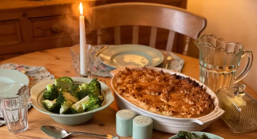 British traditional beef pie recipe