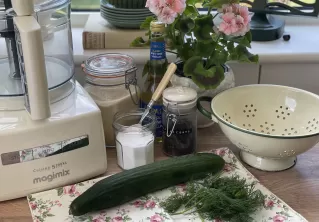 Mormor's Quick & Easy Danish Pickled Cucumber Recipe