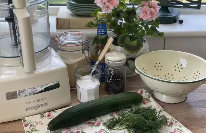 Mormor's Quick & Easy Danish Pickled Cucumber Recipe
