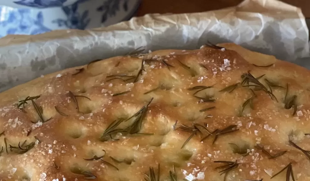 With love, Meghan her Focaccia bread recipe from the Netflix show